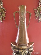 Antik WMF vörösréz / sárgaréz váza 