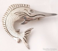 Mexikói Sterling ezüst delfines bross
