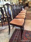 Antik bútor, 6db Chippendale székek.