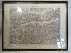 Y512 Antik régi térkép Nyárádtő und Nagy-kend
