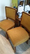 2 db Art Deco szék eredeti huzattal eladó egyben