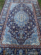 Iráni Keshan gyapjú-selyem kézi szőnyeg 210x133