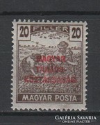 1919 Magyar Tanácsköztársaság 20f ** (Kat.:20Ft) (A0108)