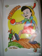 Retro moziplakát - Pinokkió