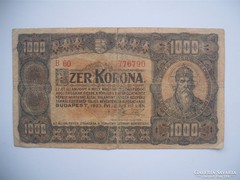 1000 korona 1923 B 60