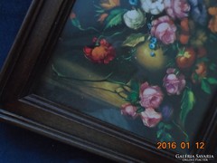 Virágcsendélett-17-dik sz.holland festő-nyomat