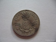 Bahama 5 Cent 1975