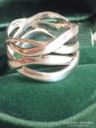 Joid'art különleges végtelen fonat ezüst gyűrű
