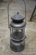 Antik gázlámpa Ritka benzin gőz gáz petróleum lámpa