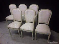 Antik bidermaier 6 darab szék