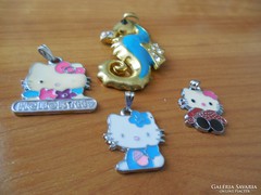 4 Db medal Hello Kitty es Csiko Hal