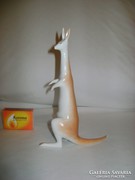 Art deco Drasche kenguru figura - hibátlan