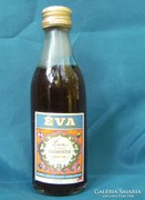 Régi miniüveg magyar Éva Vermouth Vermut TELE mini üveg ital