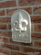 Hungarian scout badge made of artificial stone !!!