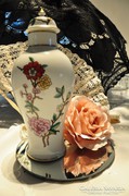 Hollóházi fedeles váza 25, 5 cm
