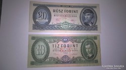 20 forint 1975-ös, és egy 1969-es,10 Forint 2 db!