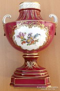 ​Német Dresden Empire porcelán váza