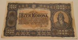 1000 korona 1923