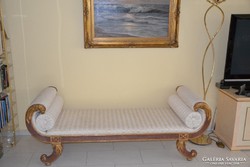 Barokk rokokko sofa 184x67x69cm