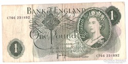 1 Pound 1970 - 1977 Anglia