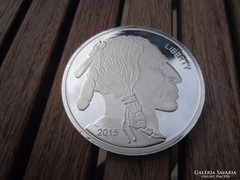 Usa Indián Liberty 5 uncia 2015 ezüst 0.999AG  érme, SZÉP