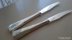 Ezüst kés (a penge is)  18 cm.  2 db. 