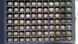 Római érmegyűjtemény 77db,sok ritkával,sok szép darabbal!!