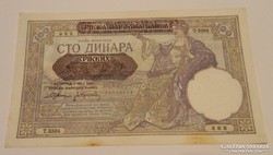 Szerb 100 dinara/6