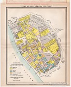 Pest szabad királyi városa 1758, kiadva 1894, antik, eredeti