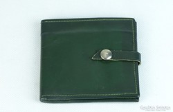 0K284 Valódi bőr zöld tárca pénztárca