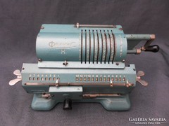 Számológép,pénztárgép 1950-es évek.Működik.1ft-os aukció!!!!