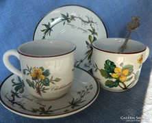 Villeroy&Boch „Botanica” porcelán 2 kávés szett (4 db)