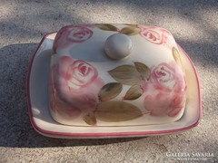 New beautiful Hungarian ceramic butter holder