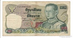 20 baht 1981. Thaiföld 56. signo