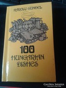 Gundel minikönyv angol nyelvű szakács könyv 1988