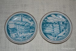 Hollóházi mini fali tányérok ( 19 )