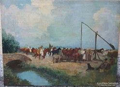 Zórád Géza Eredeti festménye