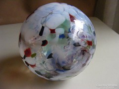 muránói üveg gömb karácsonyfadísz 11 cm