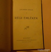 Lechner Gyula: Régi emlékek (versek) 1902.