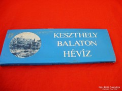 Régi ritka dia gyűjtemény Keszthely,Balaton,Hévíz Bontatlan!