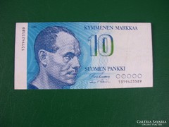 Finnország 10 Markkaa 1986 aUNC