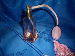 Régi parfümszóró üveg