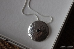 Silver pendant, necklace