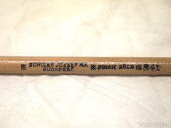 Antik, Schuller József , finom zőld, színes vastag ceruza