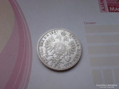 1887 ezüst 1 Florin, ritkább 12,34 gramm 0,900