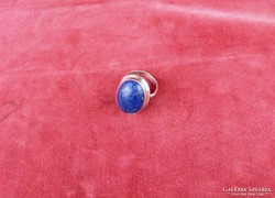 Lápisz lazulit ezüst gyűrű