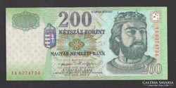 200 forint 2006. "FA"  UNC !  RITKA!