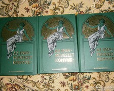 Az Iparművészet könyve 1902 év hasonmás kiadása 3 Kötet