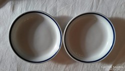 Zsolnay kék csíkos tányér 5 db
