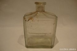 Oroszlán pecsétes régi üveg